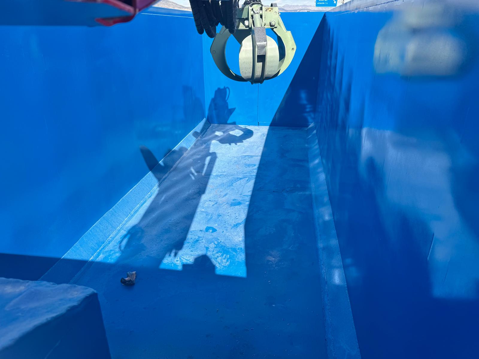 GRUA EPSILON Q 170 Z Y CAJA BASCULANTE 7M