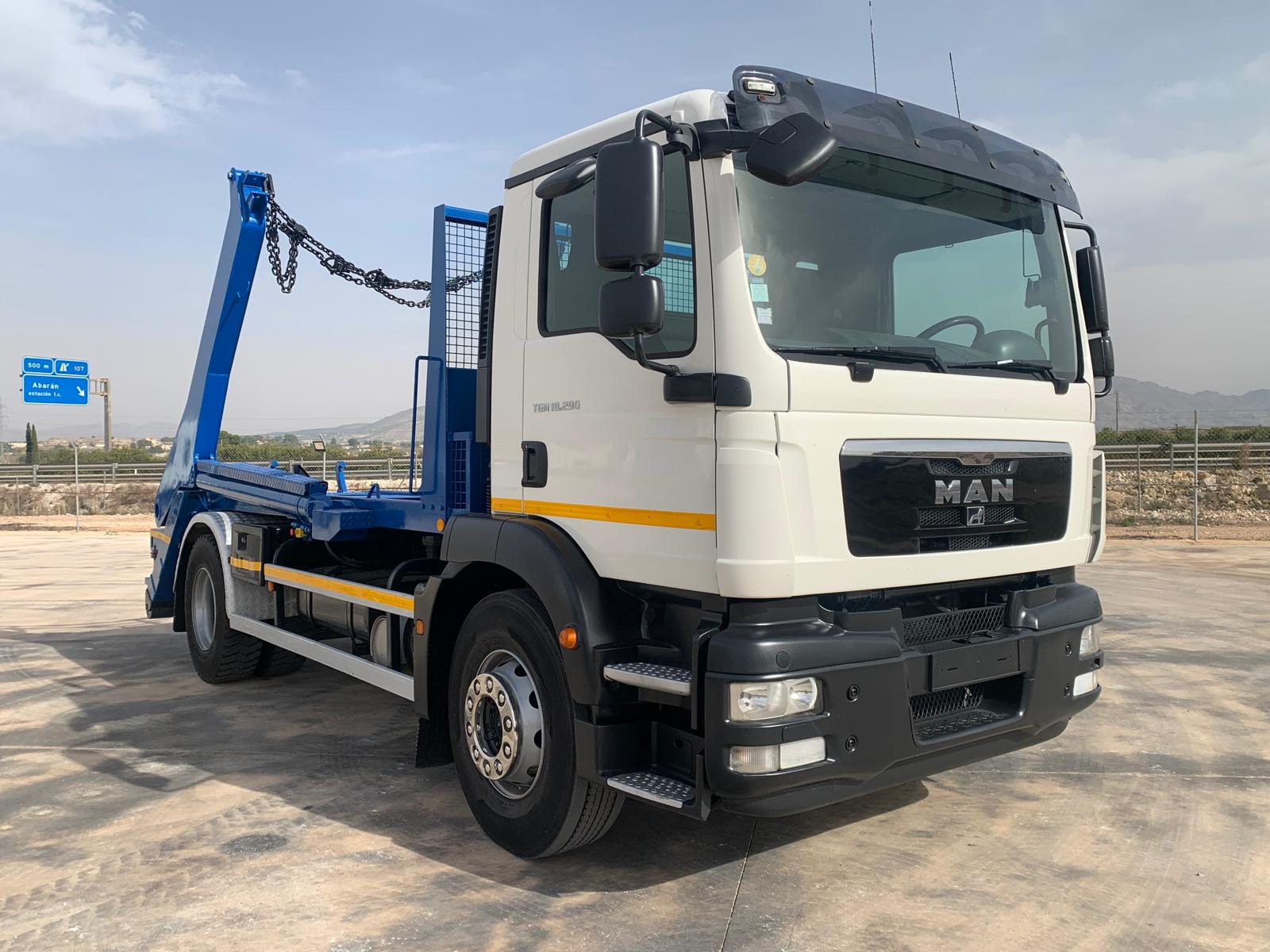 PORTACONTENEDORES CADENAS PALFINGER 14 TN